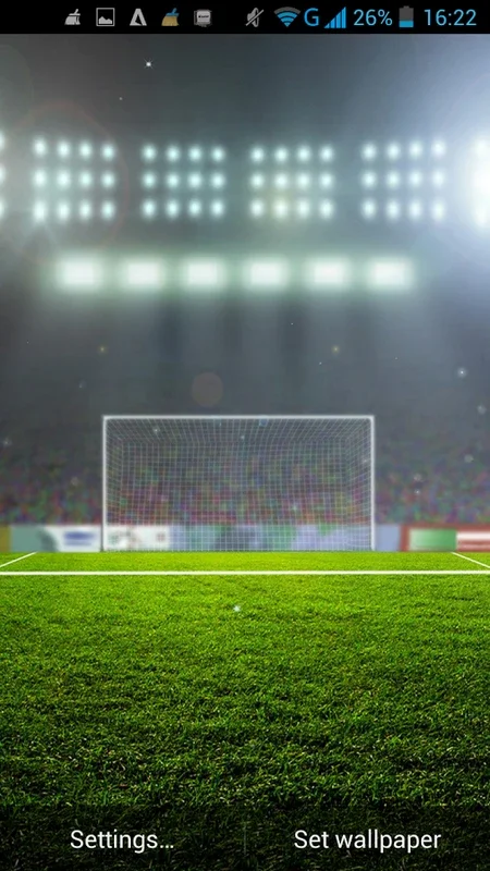 Football Live Wallpaper for Android - Immersive Experience