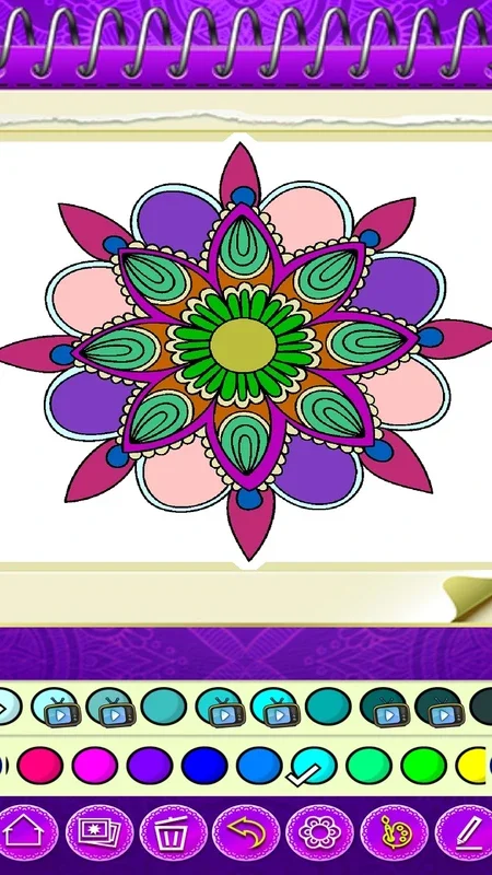 Mandala Coloring Book for Android - Relax and Create