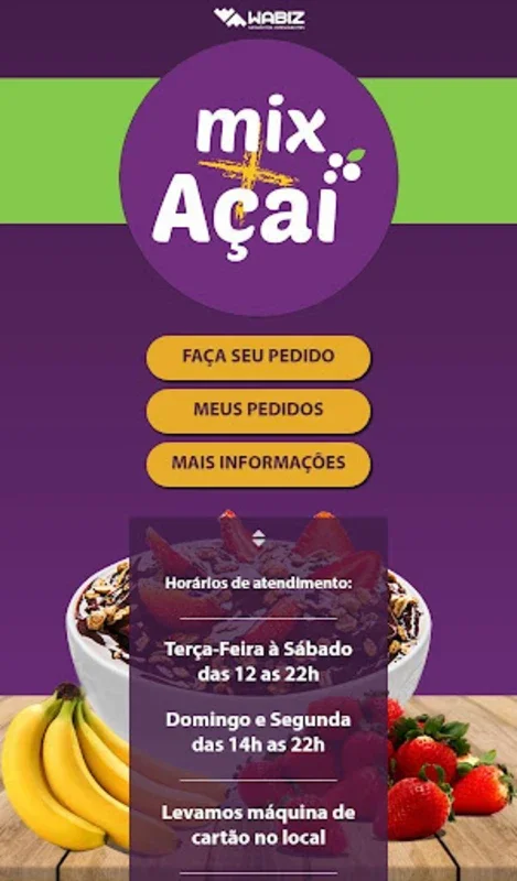 Mix Mais Açaí for Android - Premium Açaí Ordering