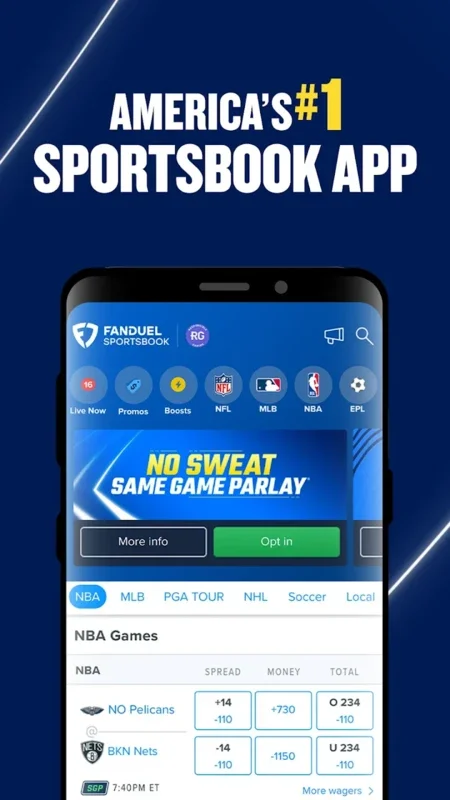 FanDuel Sportsbook & Casino for Android - Official Betting App