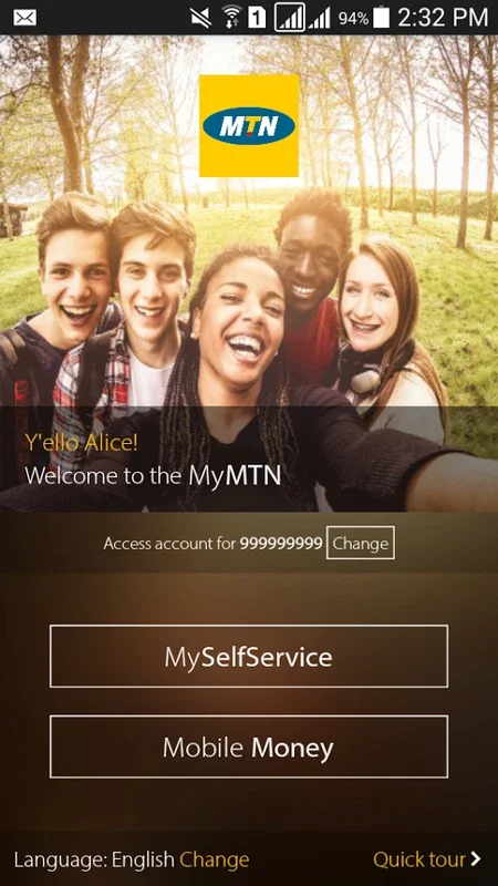 MyMTN for Android - Manage Mobile Services Easily