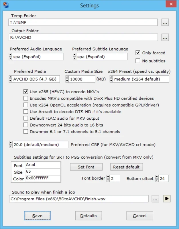 BDtoAVCHD for Windows - Create AVCHD Discs Easily