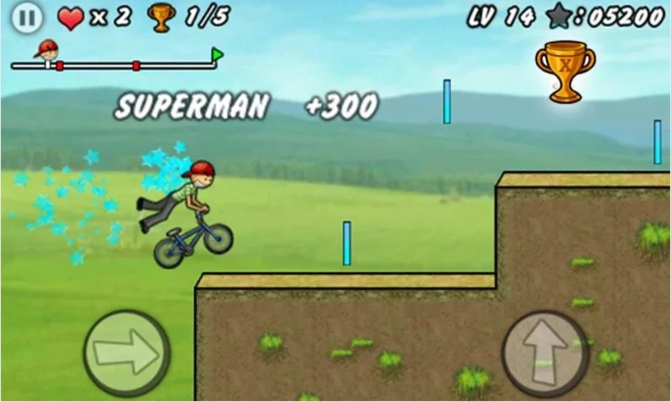 BMX Boy for Android - Enjoy Two-Dimensional BMX Fun