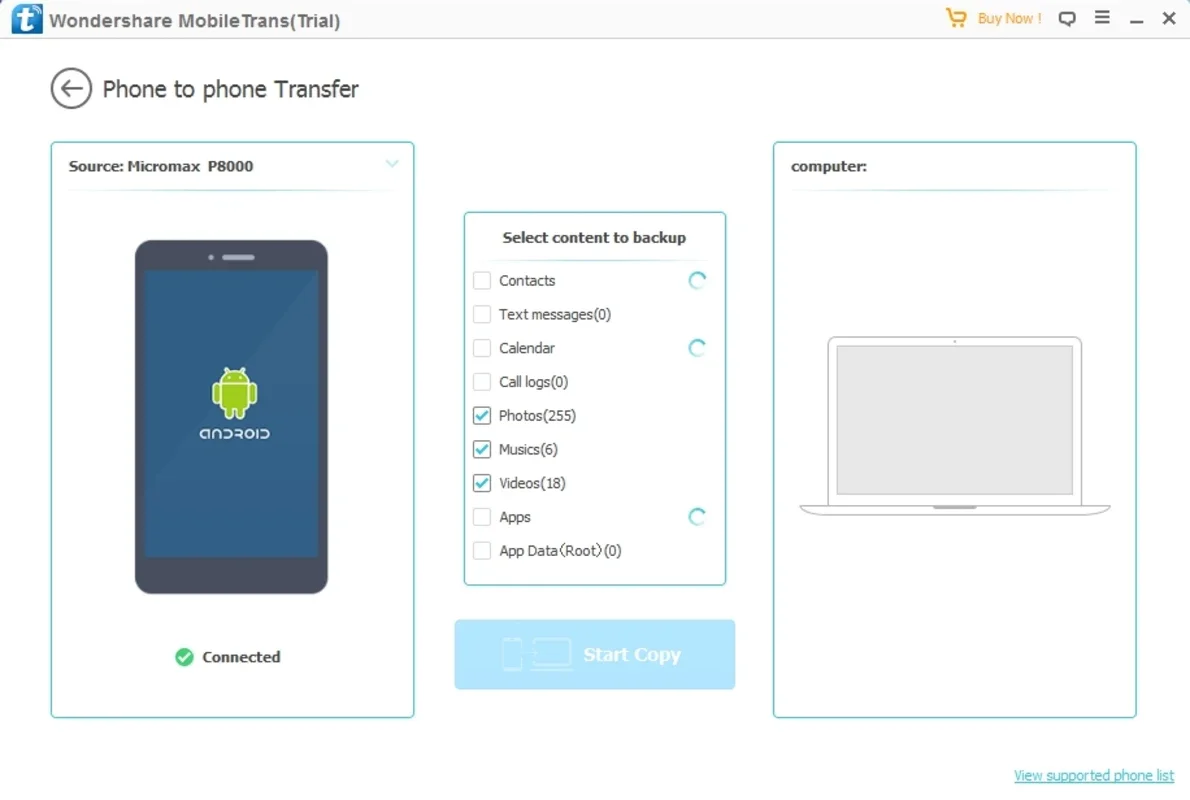 Wondershare MobileTrans for Windows - Efficient Smartphone Data Transfer