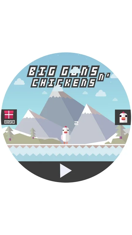 Big Guns n' Chickens for Android - Save the Chicken