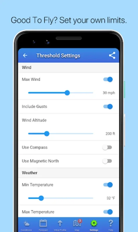 UAV Forecast for Drone Pilots on Android - Stay Informed