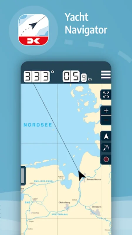 Yacht Navigator | Kartenplotte for Android: Precise Navigation