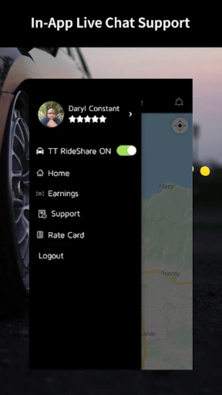 TT RideShare Driver for Android: Streamlined Passenger Connections