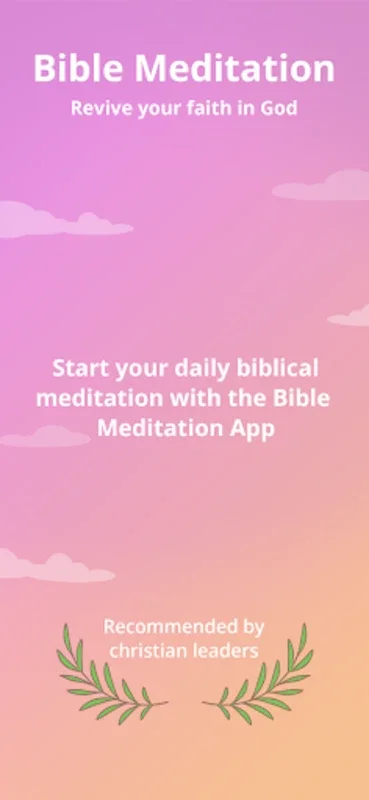 Bible Meditation -Pray & Study for Android: Enrich Your Faith