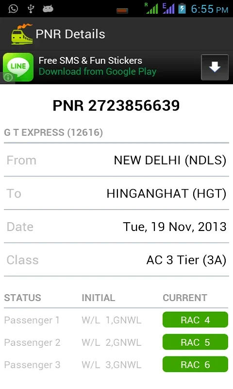 Indian Train Locator for Android - Track Trains Easily