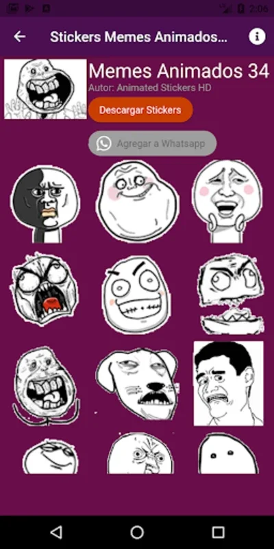 Memes Animados Stickers for Android - Enrich WhatsApp Chats