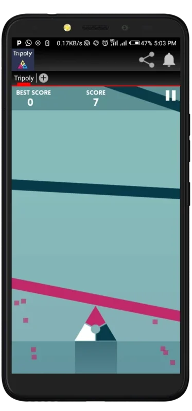 Tripoly for Android - Enjoy Simple Arcade Fun