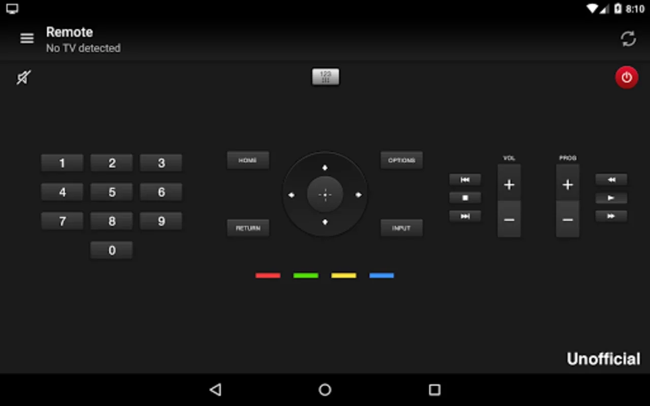 Soni Remote TV for Android - Control Your Sony TV Remotely