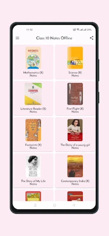 Class 10 Notes Offline for Android: A Complete Academic Resource