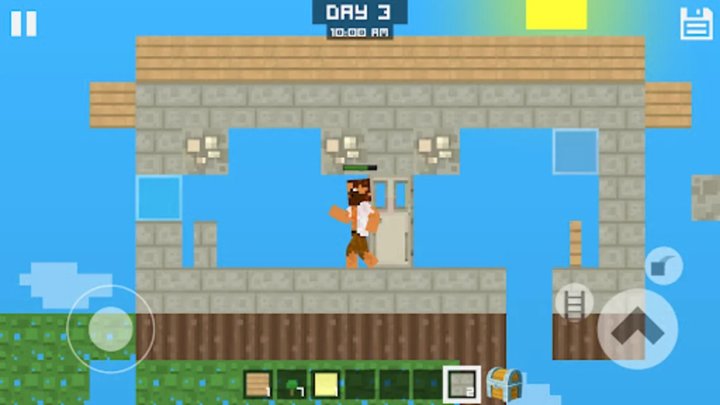 Block Skyland Survival 2D for Android - Immersive Survival Crafting