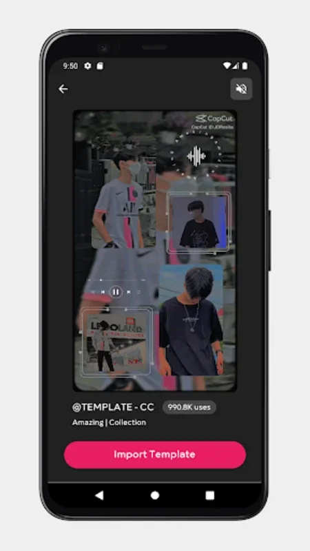 CC Template - Cap Template App for Android - Enhancing Video Editing