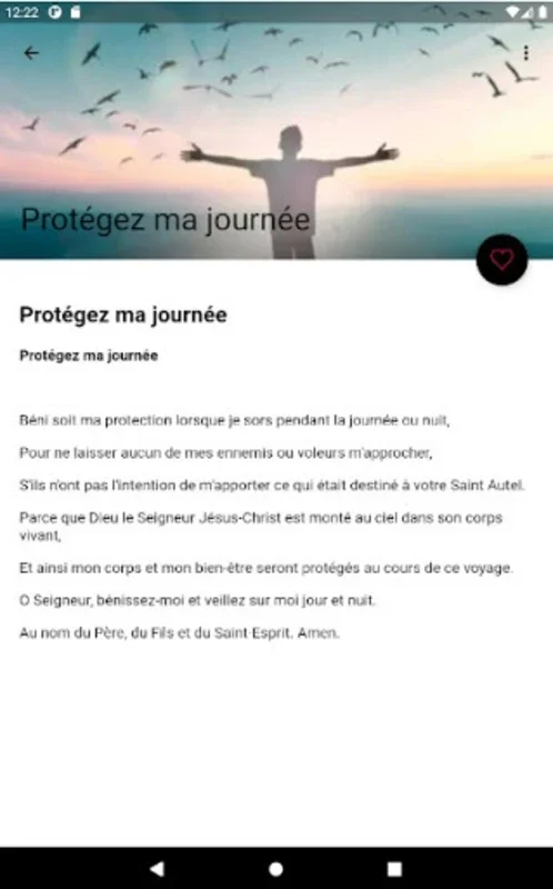 Prières de protection - Prière for Android: Spiritual Shield