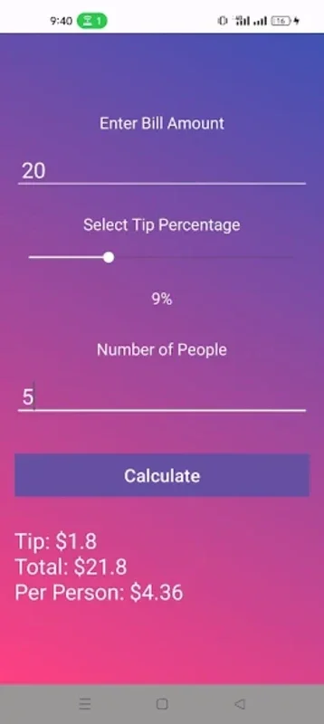 Tip Calculator for Android - Effortless Tip Calculation