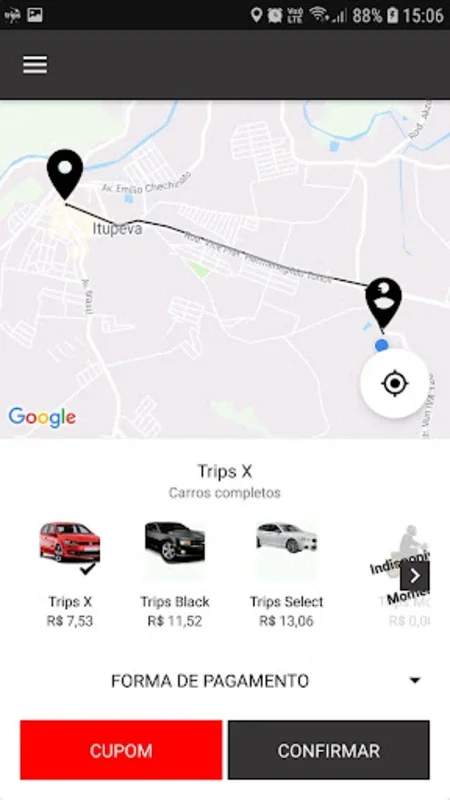 Trips PASSAGEIRO for Android - No Downloading Needed