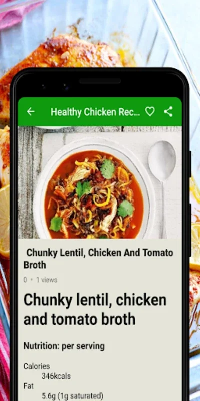 Healthy Chicken Recipes 🍗❤️🔪 for Android - Delicious and Nutritious