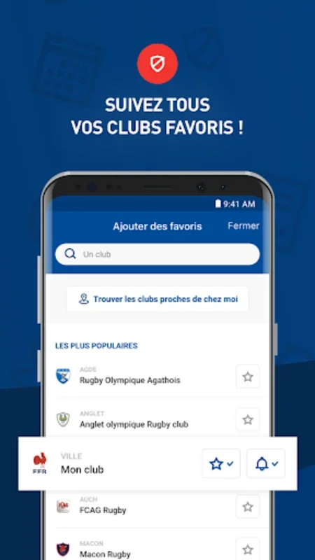 FFR Compétitions for Android - Stay Updated on Amateur Rugby