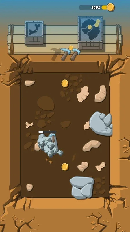 Crazy Dino Park for Android: Unearth Dinosaur Bones