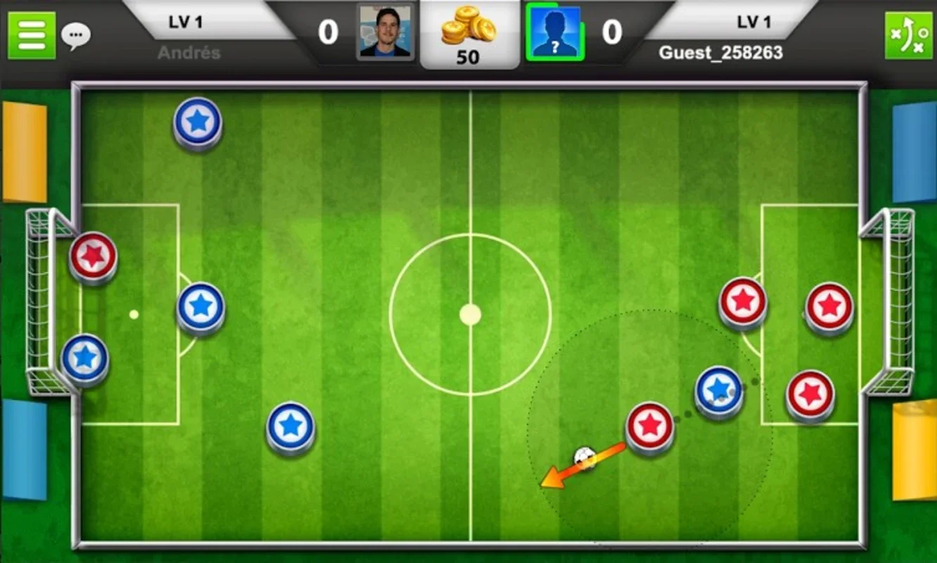 Soccer Stars for Android - Online Fun with Bottle - Cap Soccer