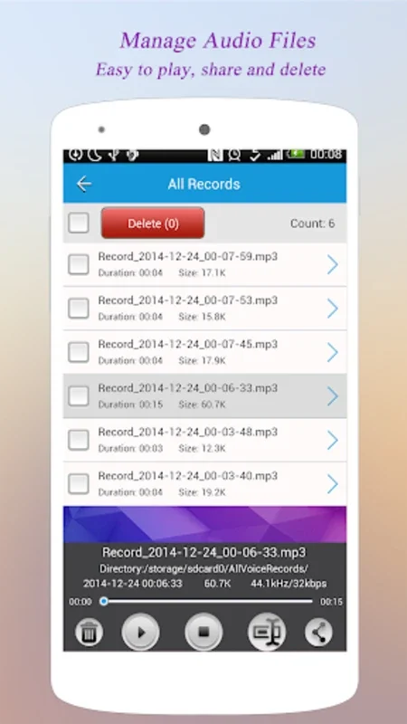 Super Voice Recorder for Android - Seamless Voice Recording