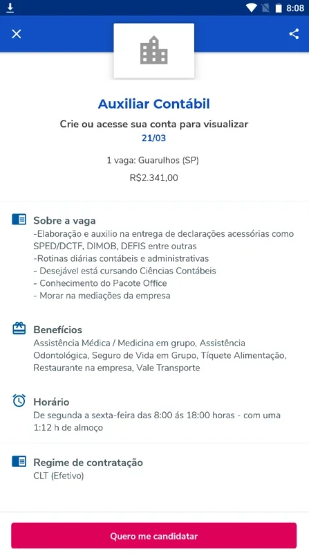 Vagas de Emprego: Catho for Android - Find Jobs Easily