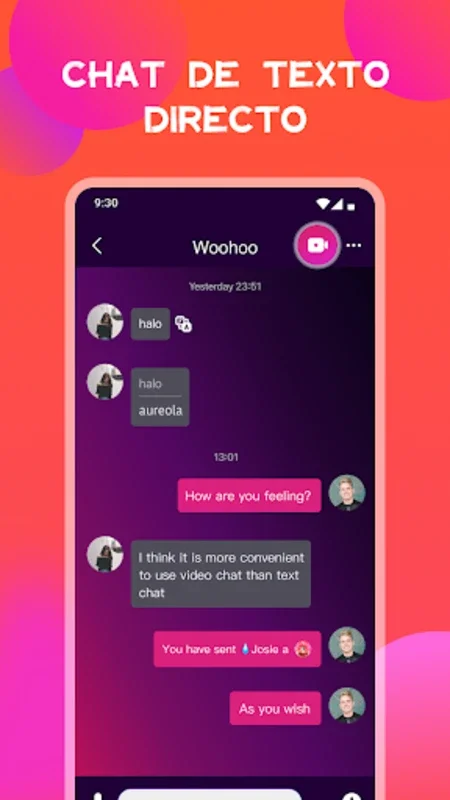 Woohoo - Live Video Chat for Android: Global Connections