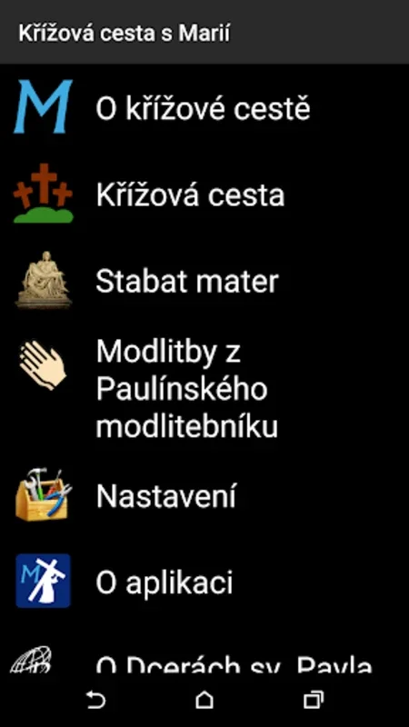 Křížová cesta s Marií for Android: Spiritual Exploration App