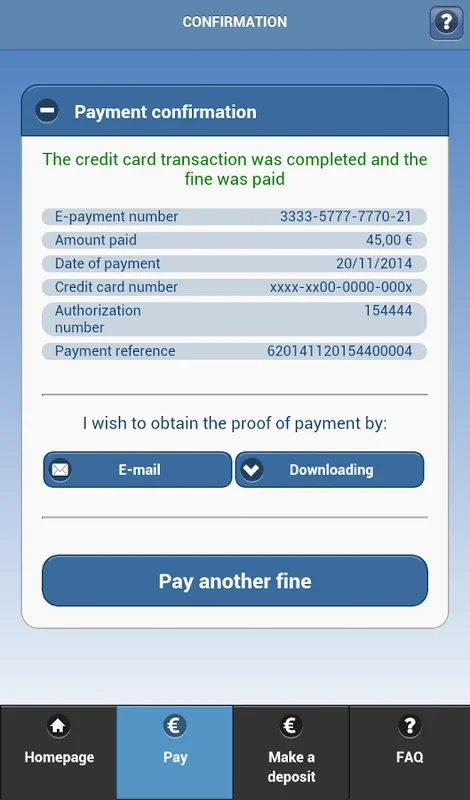 Amendes.gouv for Android: Secure Fines Payment App