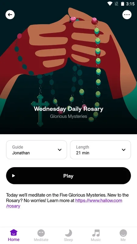 Hallow: Catholic Meditation App for Android