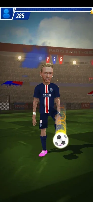 PSG Football Freestyle for Android - Master Juggling Skills