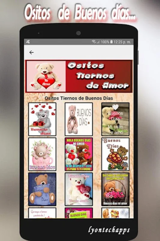 Ositos con Frases de Amor - Ositos Cariñositos for Android: Express Love