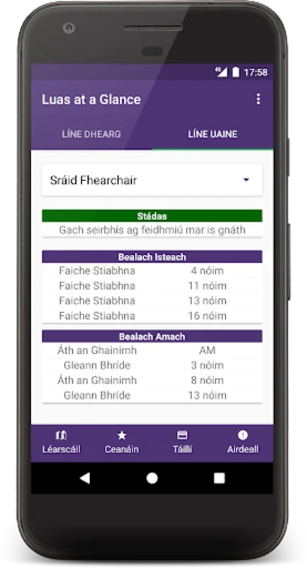 Luas at a Glance for Android - Quick Insights App