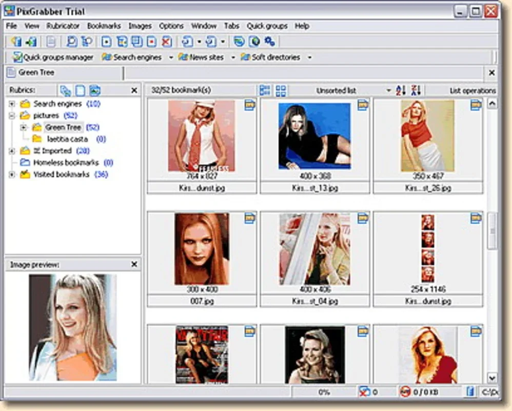 PixGrabber for Windows - Free Image Search Tool