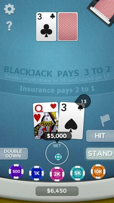 Black Jack 21 for Android - Thrilling Card Game