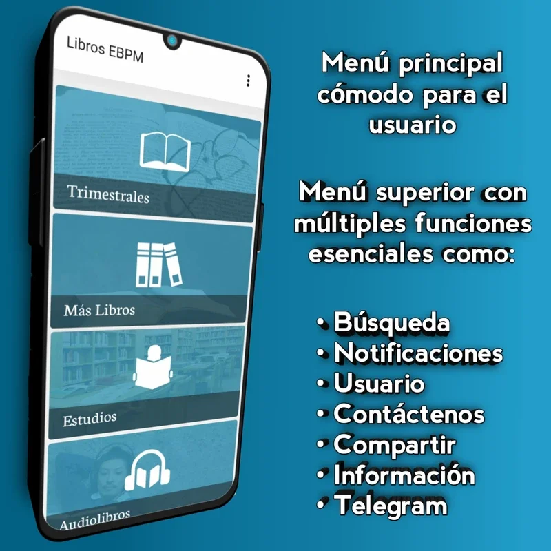 Libros EBPM for Android: Rich Reading Experience