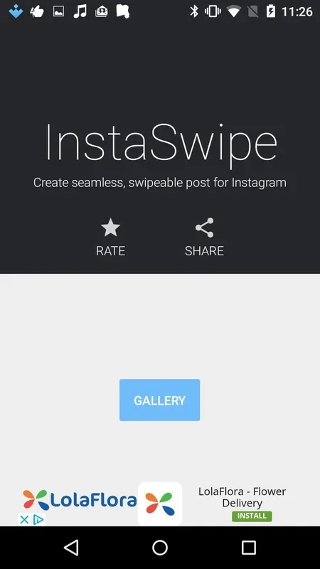 InstaSwipe for Android: Create Instagram Photo Sequences