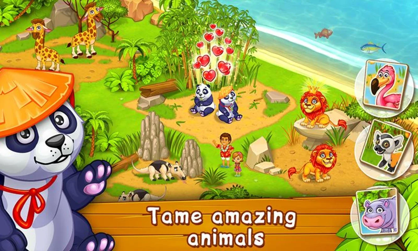 Paradise Day for Android - Tropical Island Building