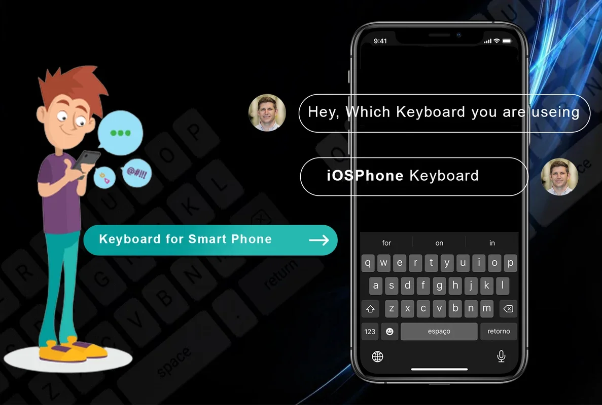 iOS Keyboard for Android - Customize Your Typing Experience