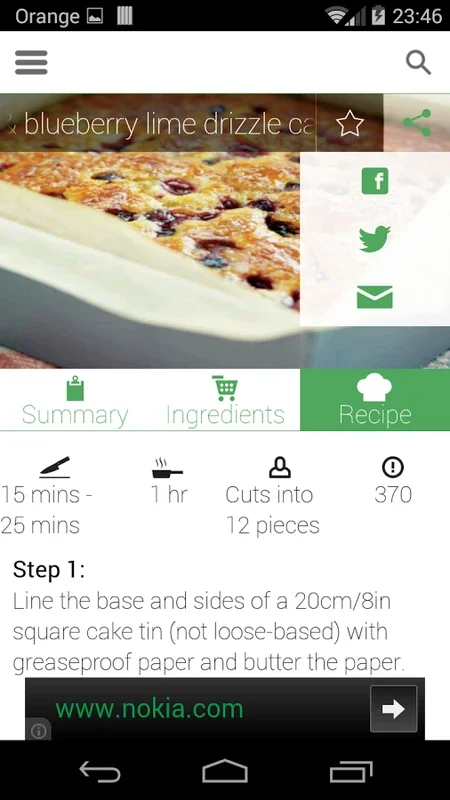 100 cakes & bakes recipes for Android - Baking Made Easy