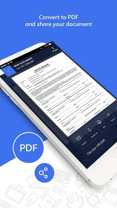 Camera Scanner App & JPG To PDF Converter for Android: Effortless Conversion