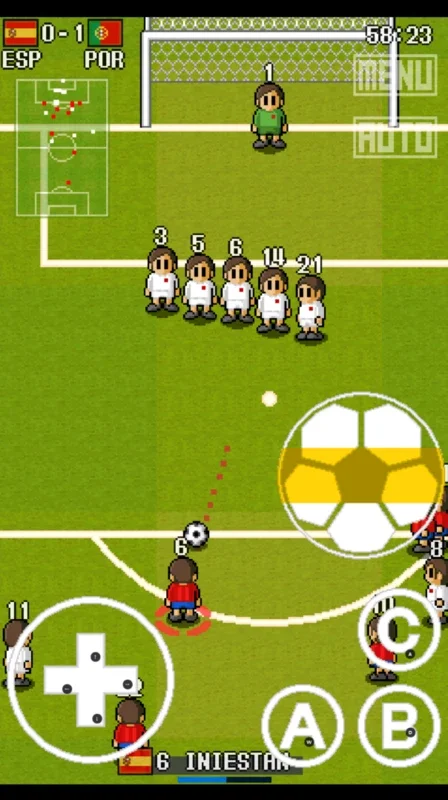 PSDX Lite for Android - Thrilling Retro Soccer