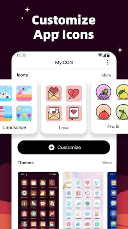 MyICON for Android - Personalize Your Home Screen