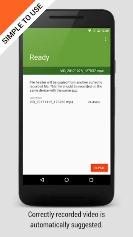 MP4Fix for Android - Download the APK from AppHuts. A Toolbox for Repairing Video Files.