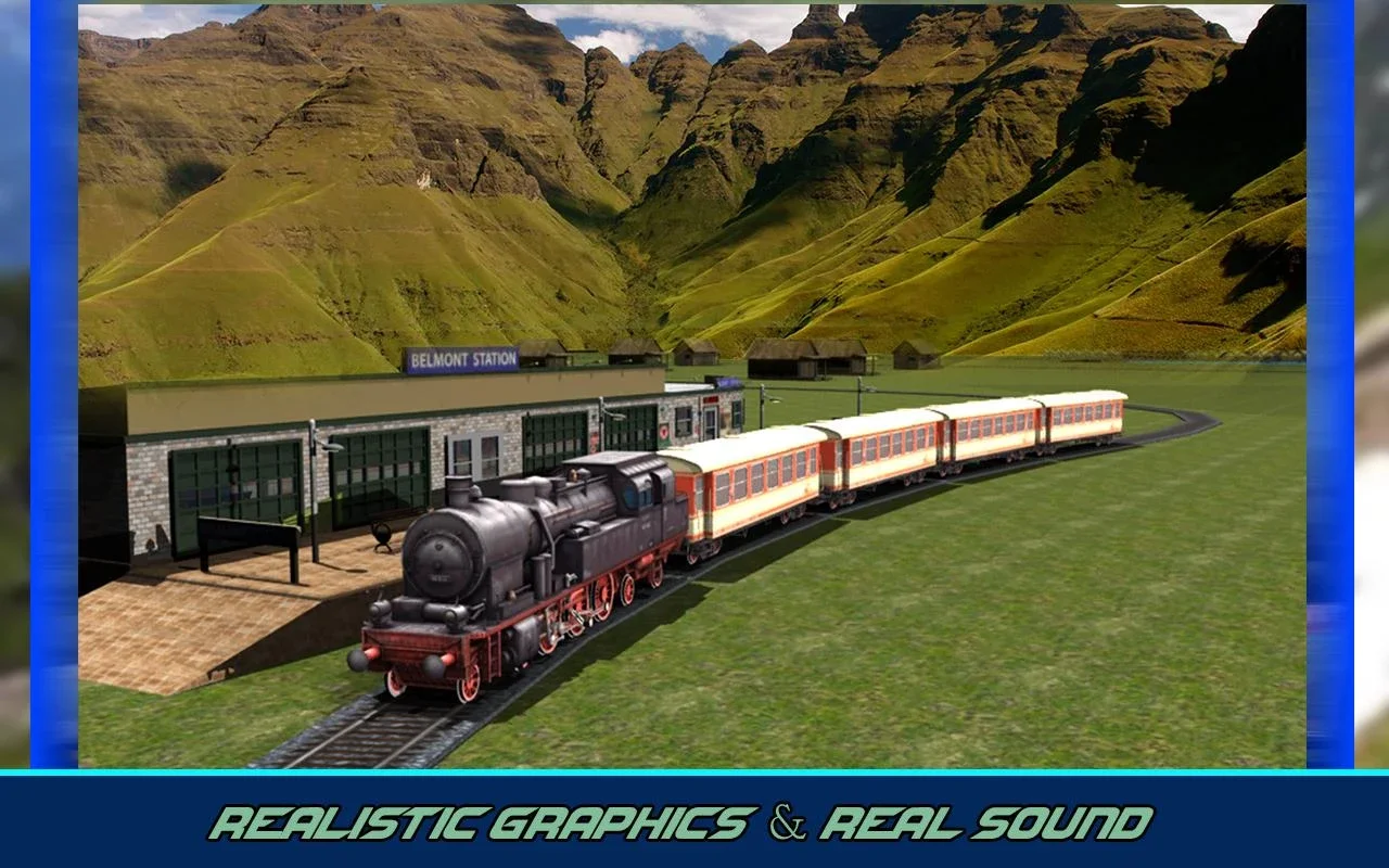 Mountain Train Driving Simulator for Android - Thrilling Experience