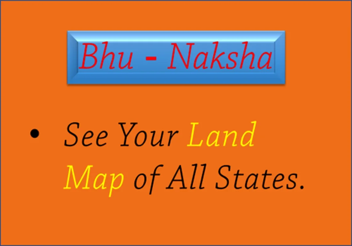 Bhu Naksha Online : भू - नक्शा for Android - Access Indian Land Maps Easily