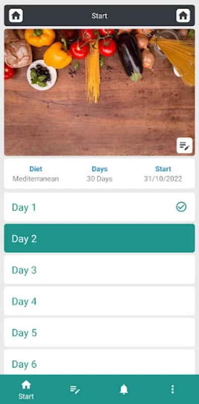 Dieta Mediterránea | Reto de 30 días for Android - A 30-Day Weight Loss Journey